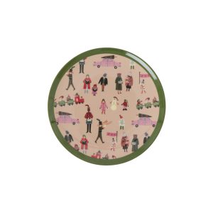 RICE: Gebaksbordje | Holiday Print XMECP-HOLI