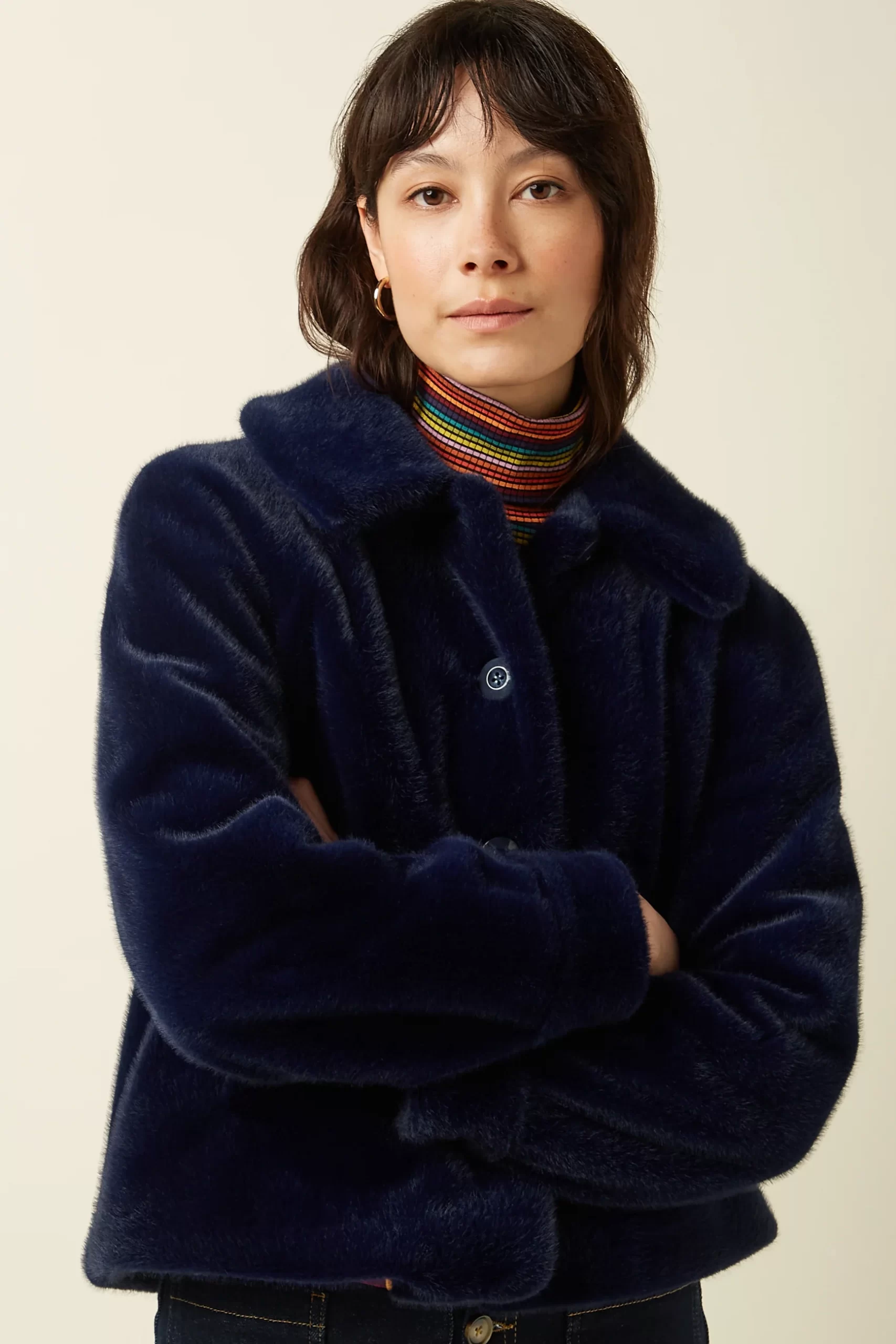 King Louie: Sylvie Jacket Phoenix | Evening Blue King Louie: Sylvie Jacket Phoenix | Evening Blue