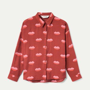 Compañia Fantastica: Blouse | Lips print