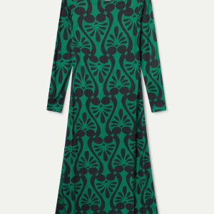 Compañia Fantastica: Long Dress | Baroque print