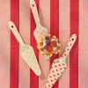 Rice: Melamine taart schep - Favorite Hearts Print Rood MECAS-FAVXCPRK