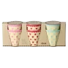 Rice: Medium Beker - Favorite Hearts Print - Set van 6 MELCU-6ZFAVP