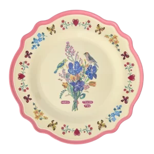 Rice: Vintage dinner bord | Neon roze - Nathalie Lété Vol. 2 Print MELRP-VINAT2NI