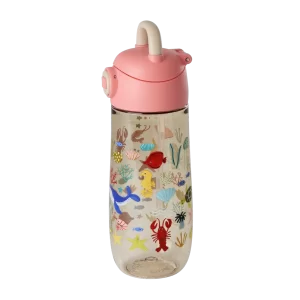 Rice: Drinkfles - Ocean Print | Roze PLBOT-OCEI