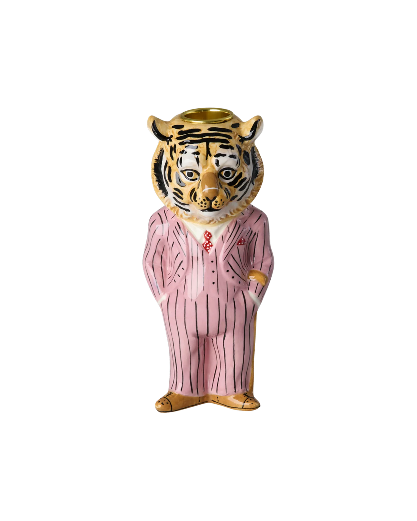 Rice: Kandelaar - Tijger keramiek | Nathalie Lété CDHOL-NLTIG Rice: Kandelaar - Tijger keramiek | Nathalie Lété CDHOL-NLTIG