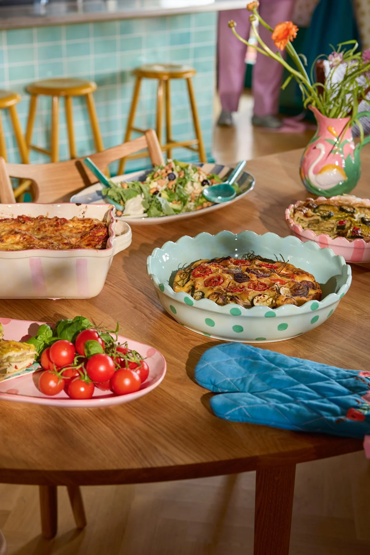 RICE: Grote ronde taartvorm / ovenschaal - Aardewerk | Mint CEPIE-LDOMI RICE: Grote ronde taartvorm / ovenschaal - Aardewerk | Mint CEPIE-LDOMI