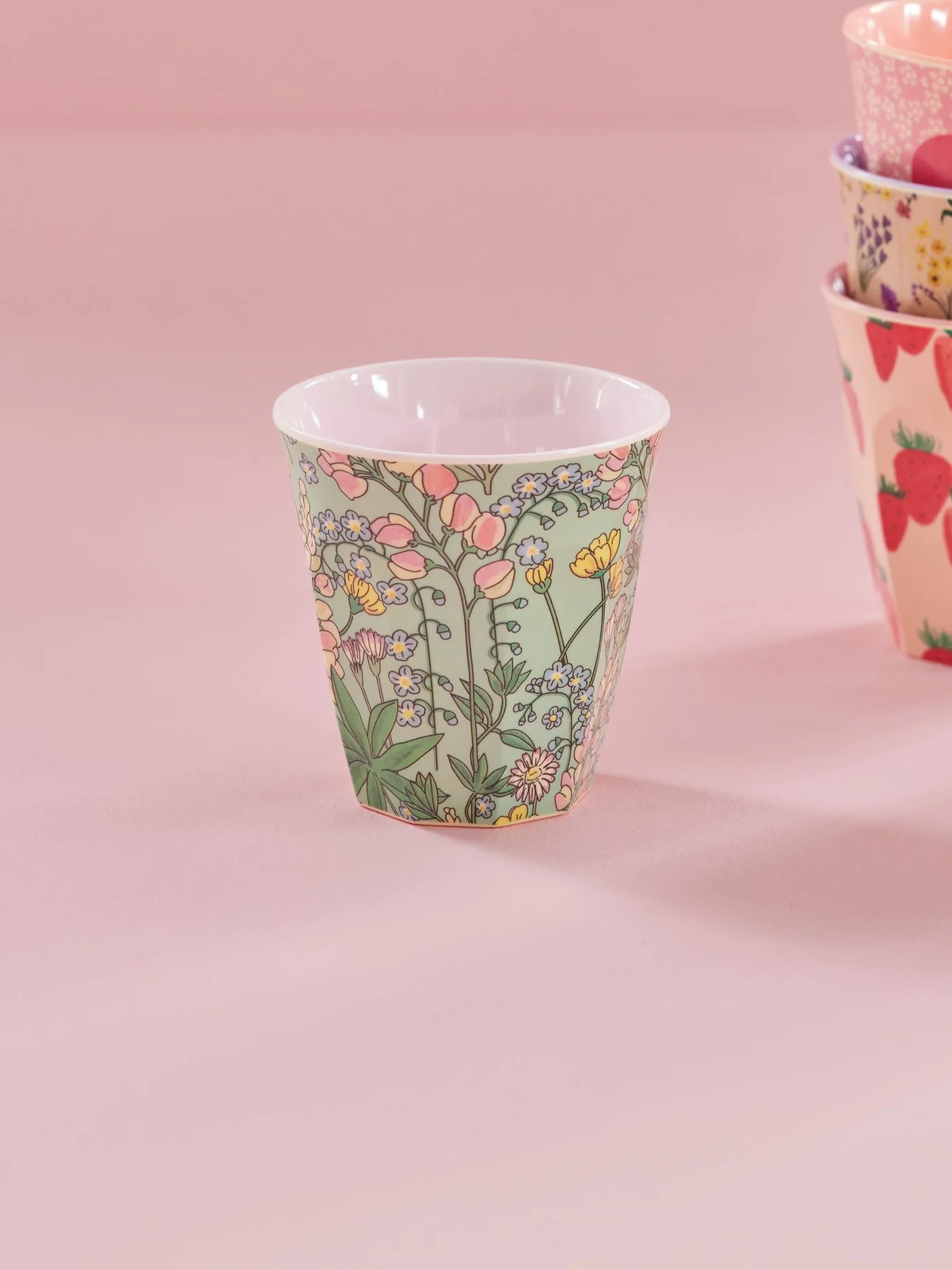 RICE: Medium melamine beker - Lupin Print MELCU-LUPI RICE: Medium melamine beker - Lupin Print MELCU-LUPI