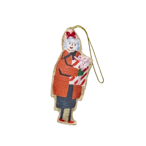 Rice: Kerstversiering | Lady with Gift Design XHAN-RAFGIFT