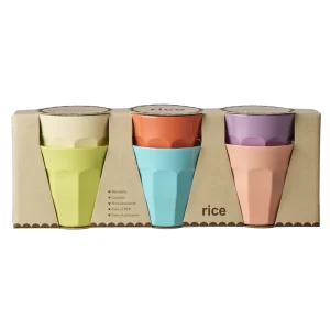 Rice: Medium Beker - Gloriously Gifted - Set van 6 MELCU-6ZSS26