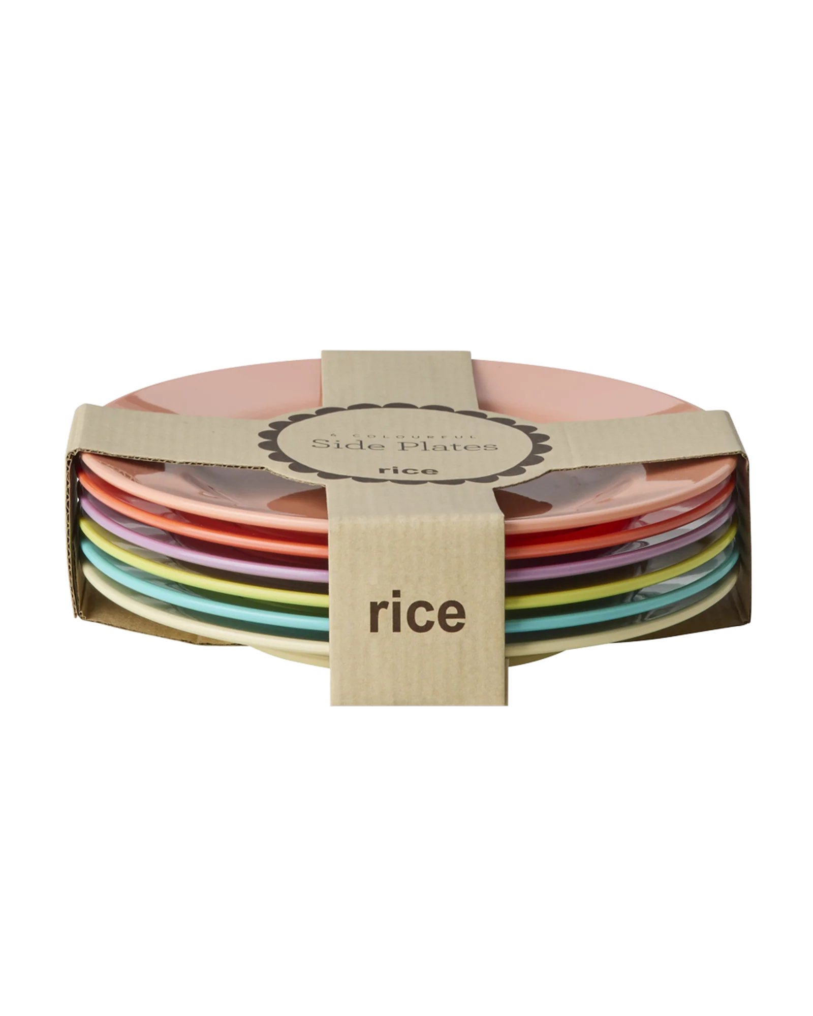 Rice: Ronde Melamine lunch borden | Gloriously Gifted | SET 6 stuks MESPL-6ZSS26 Rice: Ronde Melamine lunch borden | Gloriously Gifted | SET 6 stuks MESPL-6ZSS26