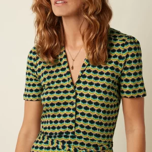 King Louie: Lola Dress Drift | Ponderosa Green