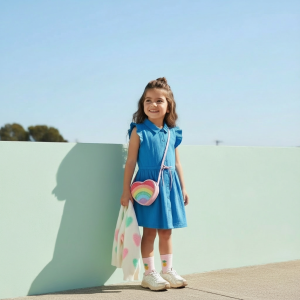 Someone: Jurk LENTHE | Blauw LENTHE-SG-51-J