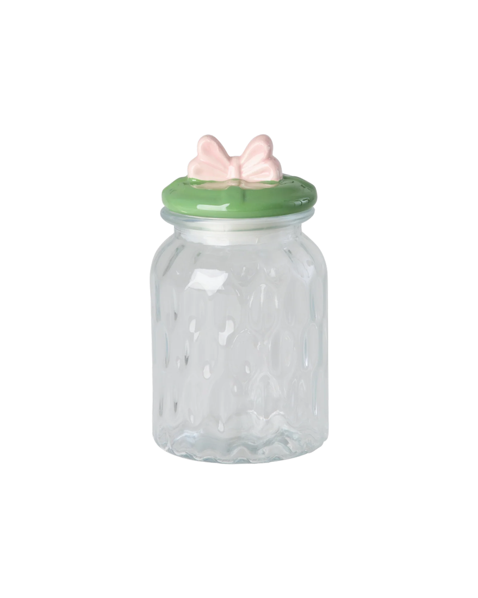 Rice: Voorraadpot - Glas medium STRIK GLJAR-MBOW Rice: Voorraadpot - Glas medium STRIK GLJAR-MBOW