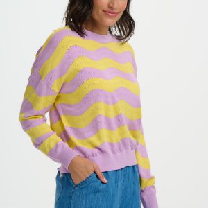 Sugarhill Brighton: Tina Jumper - Waves.