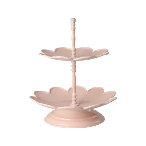 Rice: Metaal Étagère BLOEM - Zacht roze KITET-FLOW