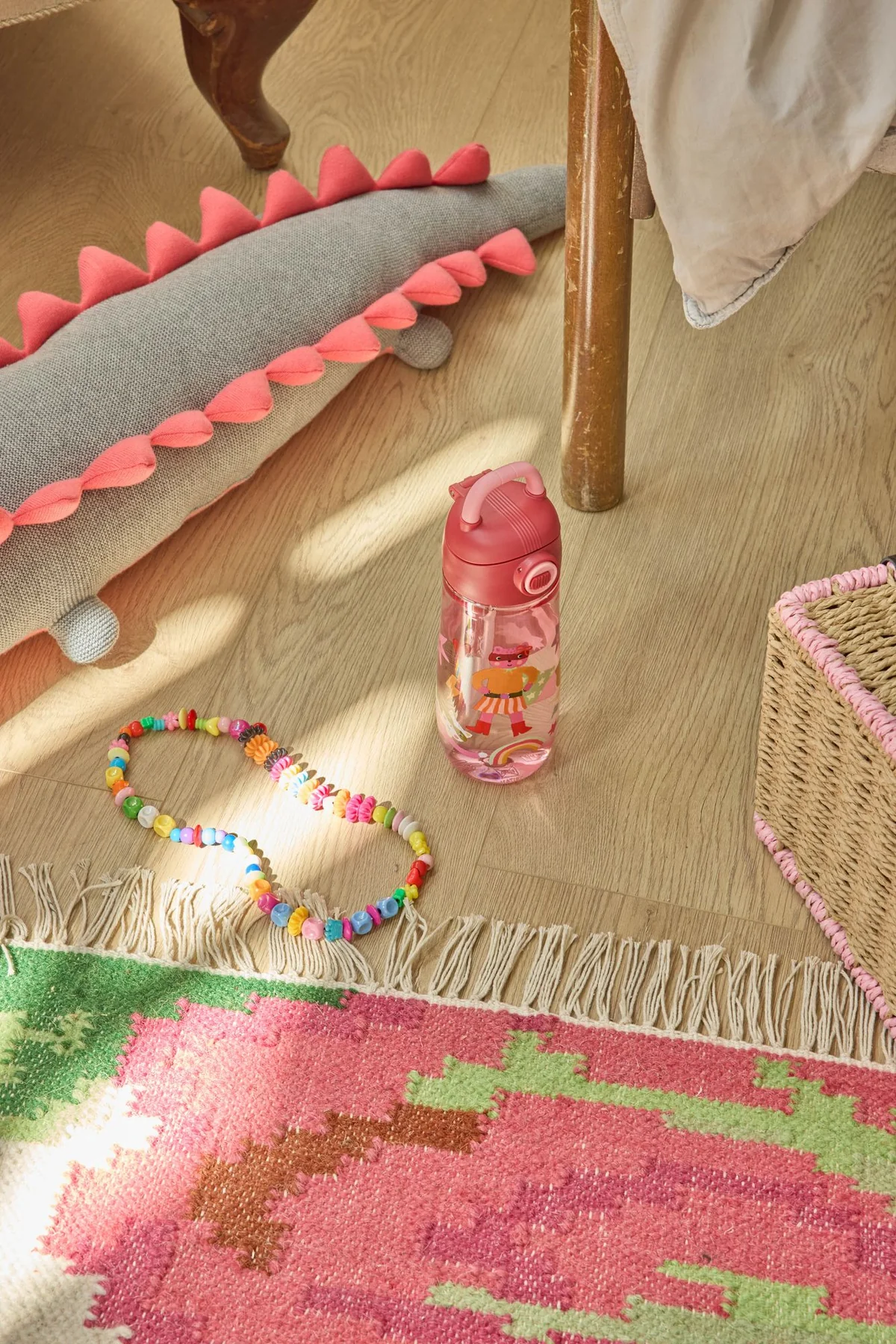 Rice: Drinkfles - Hero Print | Roze PLBOT-SHEROI Rice: Drinkfles - Hero Print | Roze PLBOT-SHEROI