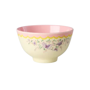 RICE: Kleine melamine kom | Spread Your Wings Print MELBW-SSYWI