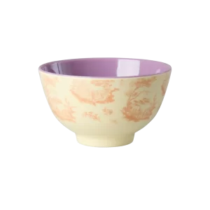 RICE: Kleine melamine kom | Toile de rice Print MELBW-STORI