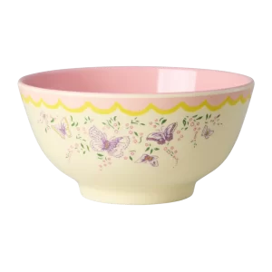 RICE: Medium melamine kom - Spread Your Wings Print MELBW-SYWI