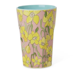 Rice: Grote melamine beker - Daffodils Print MELCU-LDAFF