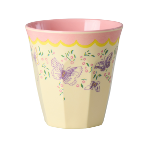 RICE: Medium melamine beker - Spread Your Wings Print MELCU-SYWI
