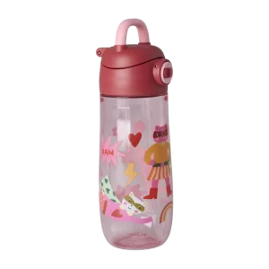 Rice: Drinkfles - Hero Print | Roze PLBOT-SHEROI