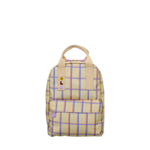 Ole: Backpack medium • tartan • vanilla