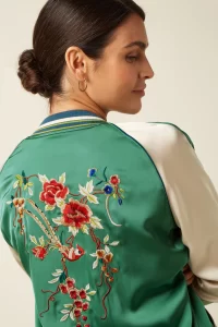 King Louie: Bomber Jacket Lazou | Fir Green - Lazou