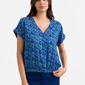 LaLamour: Evy Blouse Short Sleeve | Cherry Blossom