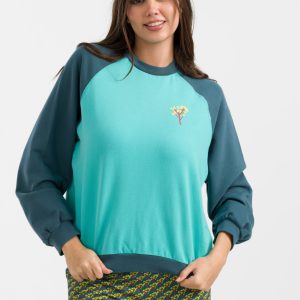 LaLamour: Grace Sweater | Turquoise