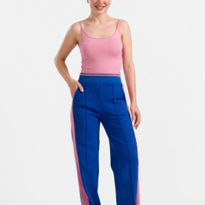 LaLamour: Hailey Trousers | Punta Di Roma Blue