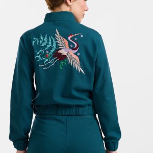 LaLamour: Billie Jacket | Punta Di Roma Petrol