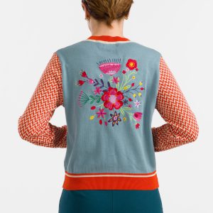 LaLamour: Knitwear Cardigan | Flowers