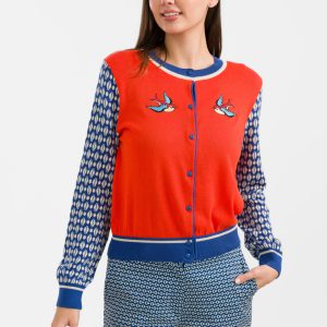 LaLamour: Knitwear Cardigan | Swallow