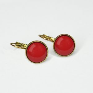 Urban Hippies: Dots Solid Risky Red Gold plated