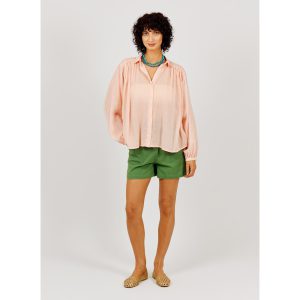 Arsēne & Les Pipelettes: Blouse | Neon Striped