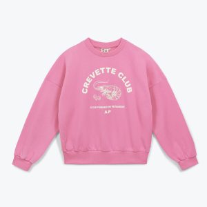 Arsēne & Les Pipelettes: Sweater | Shrimp Club roze