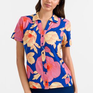 LaLamour: Lena Blouse Short Sleeve | Poppy Love