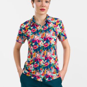 LaLamour: Sill Blouse Short Sleeve | Potpourri