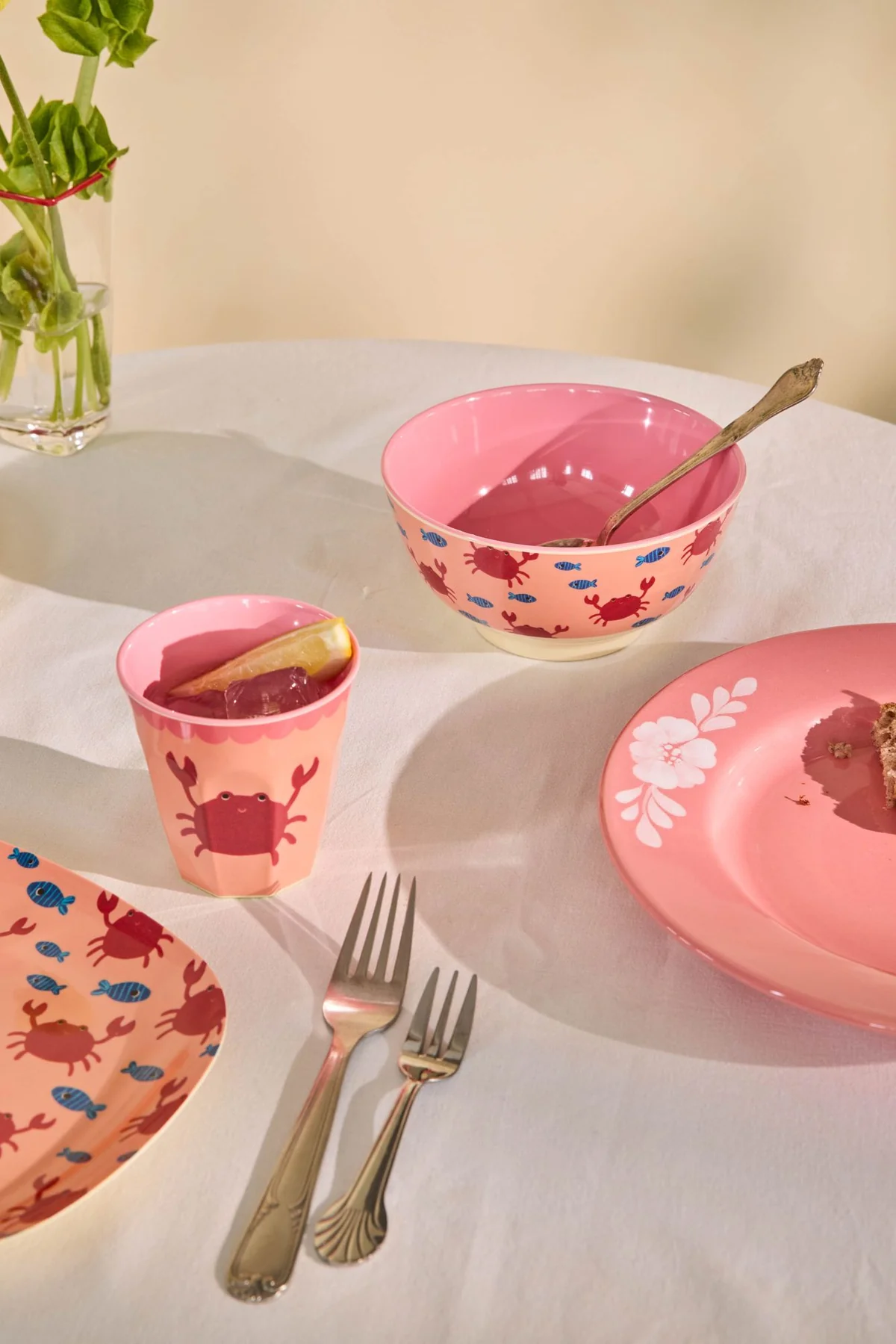 RICE: Medium melamine beker - Crab Print MELCU-CRAB RICE: Medium melamine beker - Crab Print MELCU-CRAB