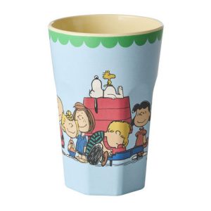 Rice: Grote melamine beker - Snoopy Print | Soft Blue MELCU-LSNOOPB