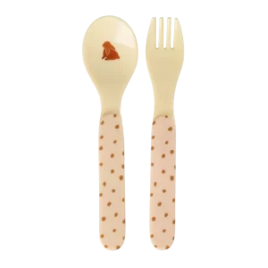 Rice: Baby lepel en vork | Fairytale BABSF-2ZFAIR
