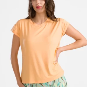 LaLamour: Vera Top | Plain Peach Cobbler
