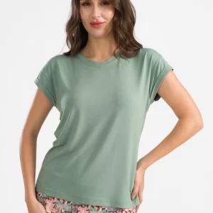 LaLamour: Vera Top | Plain Shale Green
