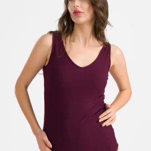 LaLamour: Stella tank top Rib | Fig