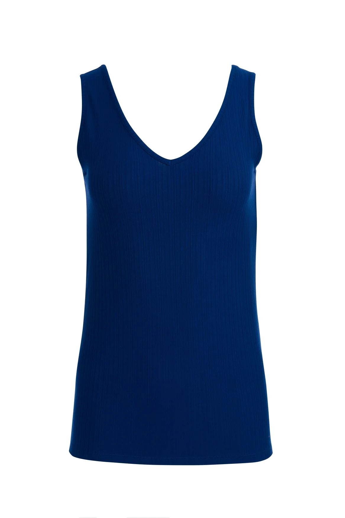 LaLamour: Stella tank top Rib | Navy Peony LaLamour: Stella tank top Rib | Navy Peony