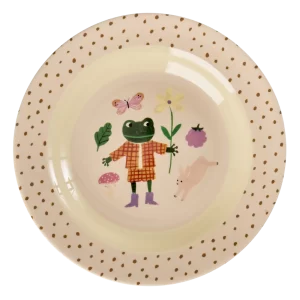 RICE: Melamine kinder kom - Fairytale print KIBOW-FAIR
