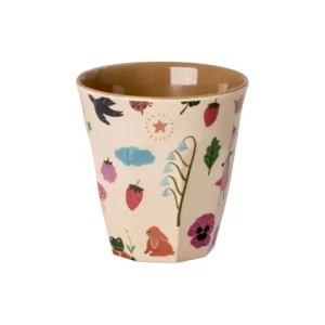 RICE: Kleine melamine beker - Fairytale print KICUP-FAIR