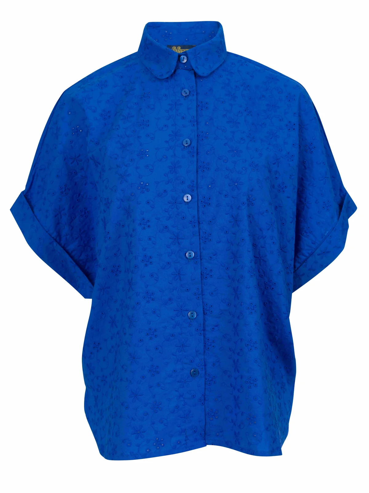 LaLamour: Jill Blouse | Broidery Blue LaLamour: Jill Blouse | Broidery Blue