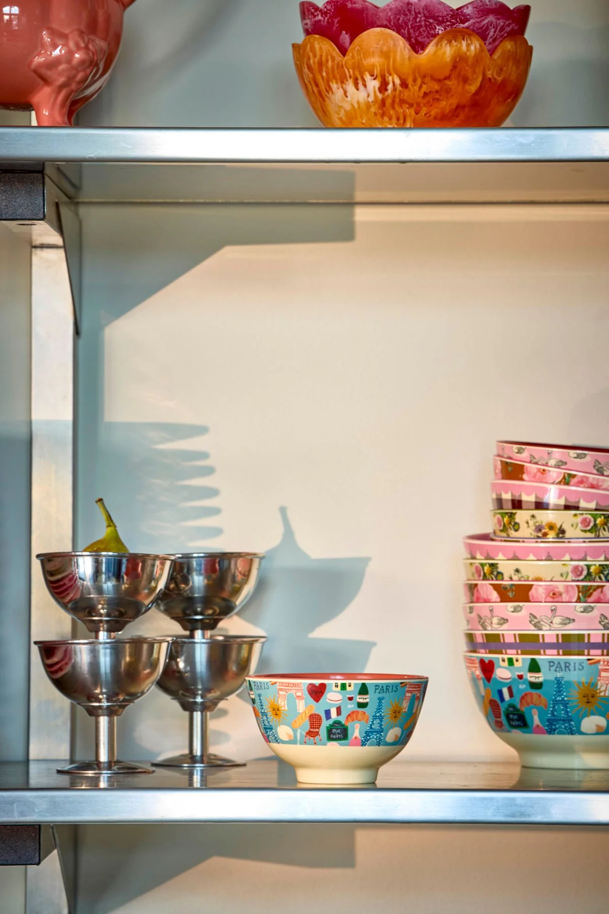 RICE: Kleine melamine kom | Paris Mon Amour print MELBW-SREBOU RICE: Kleine melamine kom | Paris Mon Amour print MELBW-SREBOU